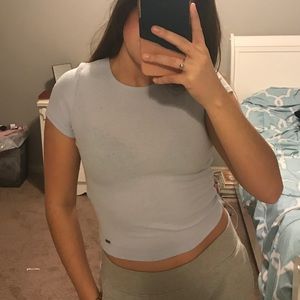 Hollister slightly cropped tee